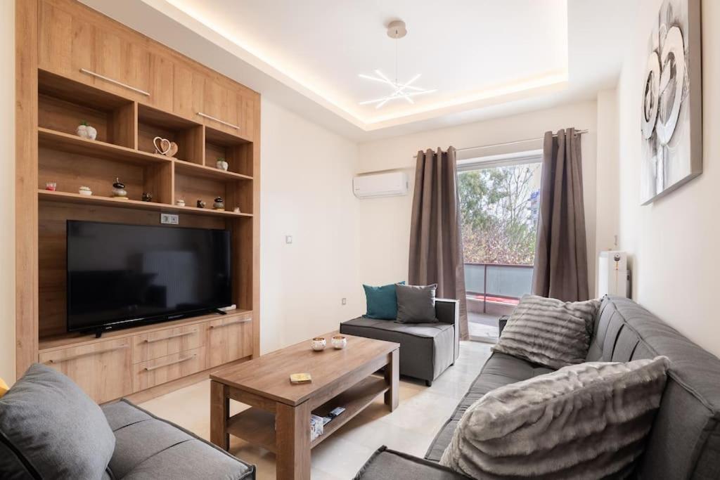 Comfy Flat Near Edem Beach By Atheniankeys Екстер'єр фото